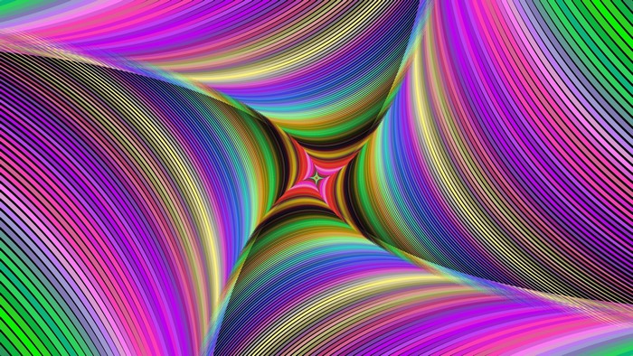 Abstract colorful fractal pattern