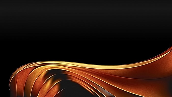 4K Abstract Metallic Waves