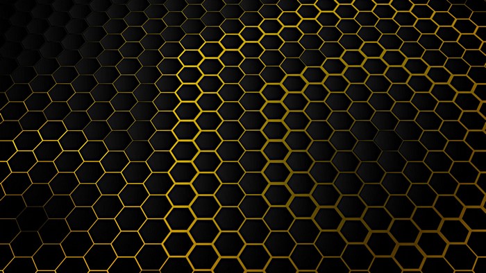 4K Abstract Hexagonal Pattern