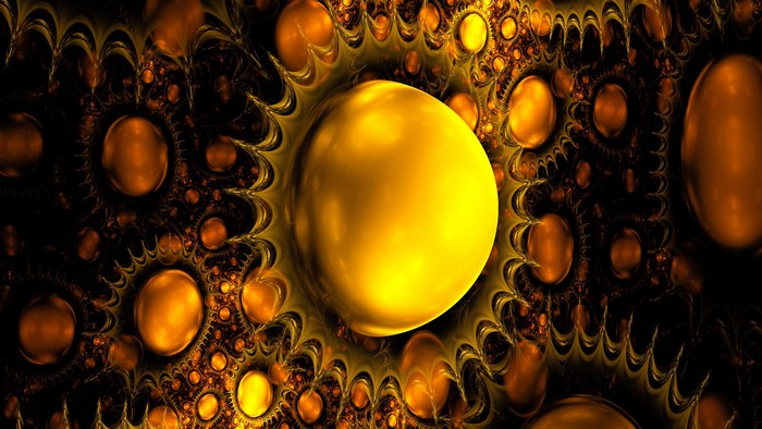 4K 3D abstract fractal art