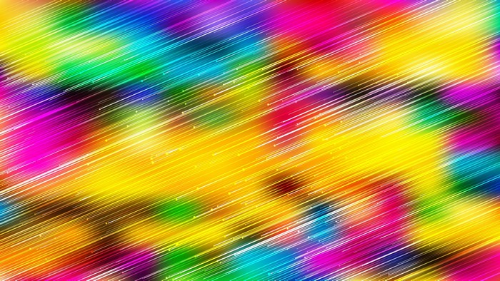 4K Abstract Colorful Streaks