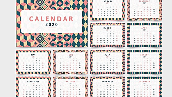 Calendar 2020