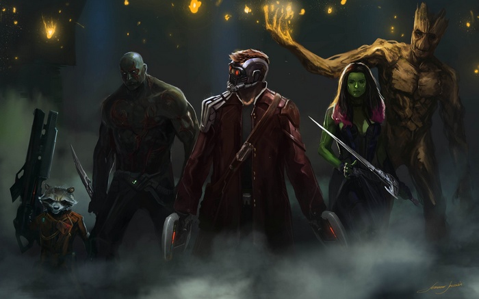Guardians of the Galaxy Artwork 4K