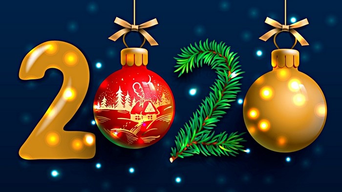 2020 New Year Christmas Ornaments