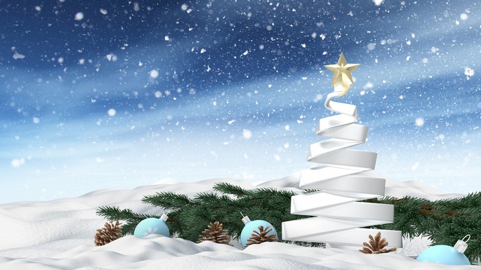4K New Year Snowfall
