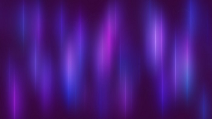Abstract purple and blue light streaks