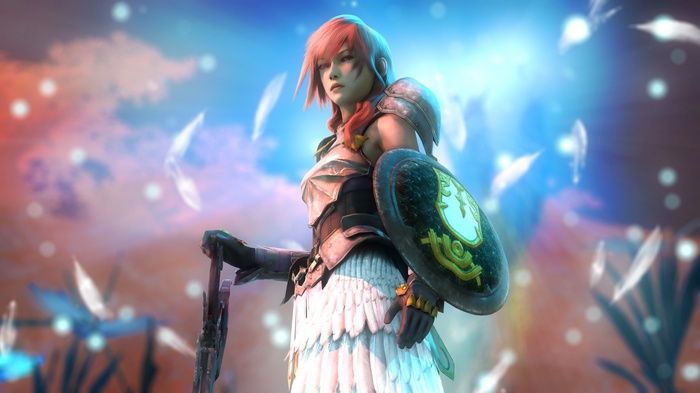 Lightning from Final Fantasy XIII 4K