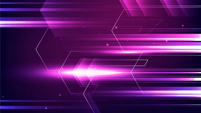 Abstract Geometric Light Streaks