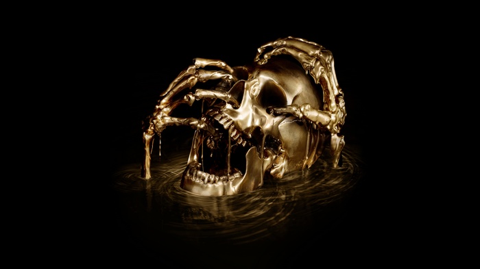Black Sails, Horror, Skull, 8K, 4K