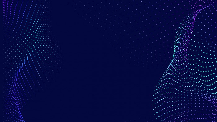 4K Abstract Particle Waves