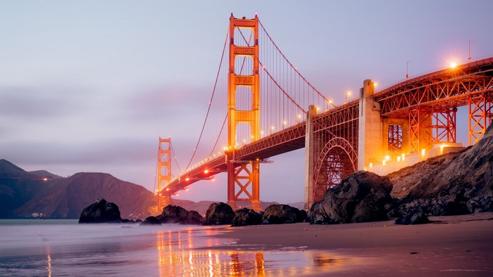 Golden Gate Bridge at Dusk