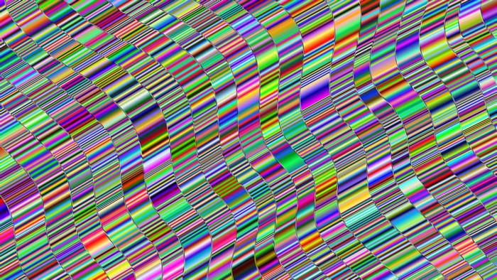 4K Abstract Wavy Stripes