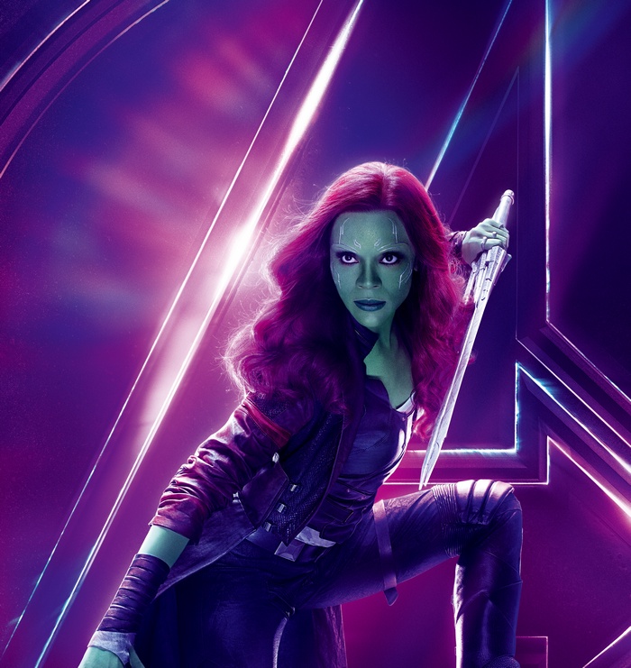 Gamora from Avengers: Infinity War 4K
