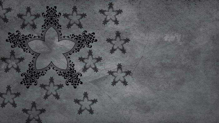 4K Abstract Star Pattern on Textured Background