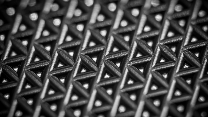 4K Metal Lattice Texture