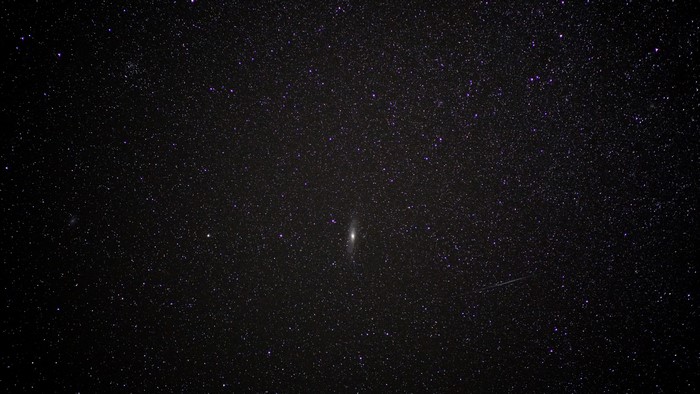 4K Stars and Andromeda Galaxy