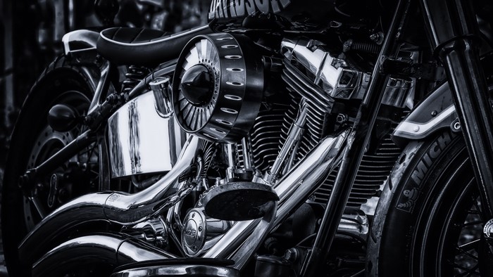 4K Motorcycle Engine