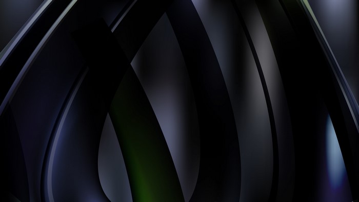 4K Abstract Dark Curves