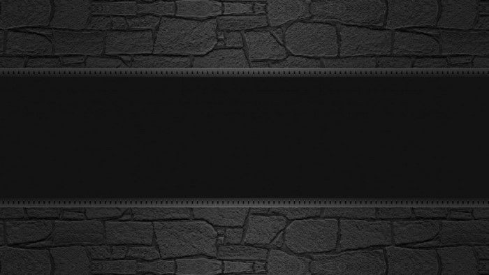 Dark Stone Texture with Black Banner