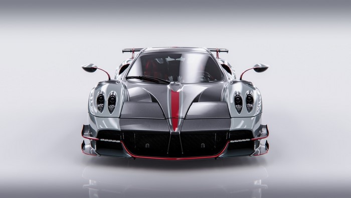 Pagani Huayra R sports car front view