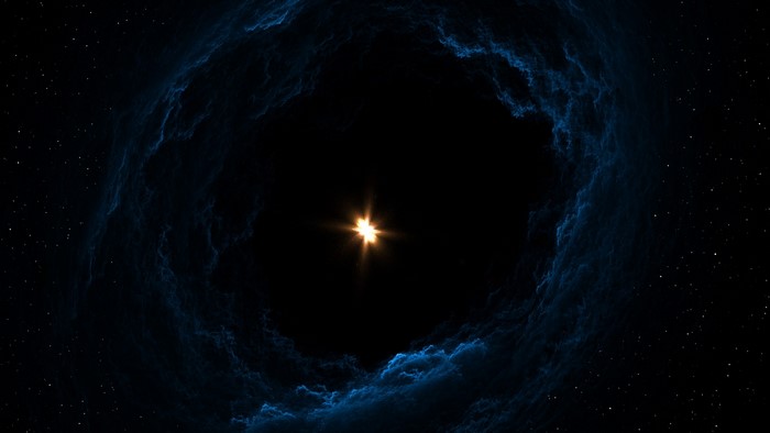Star in a Nebula