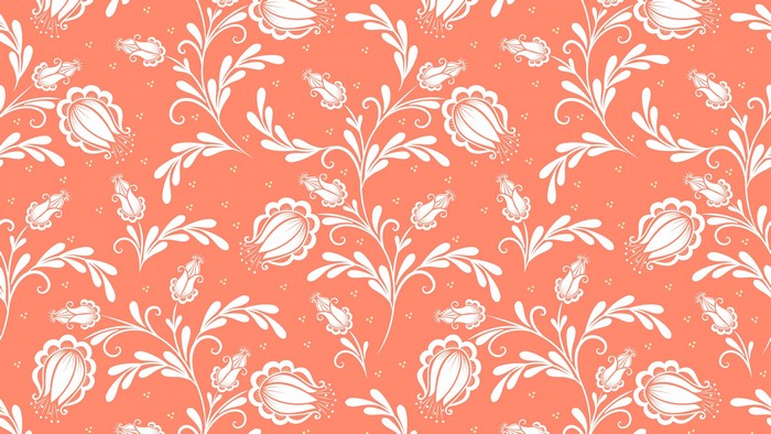 4K Vector Graphics Floral Pattern
