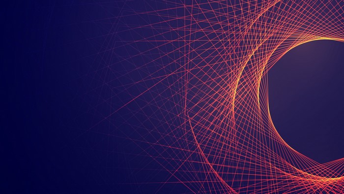 4K Abstract Geometric Lines