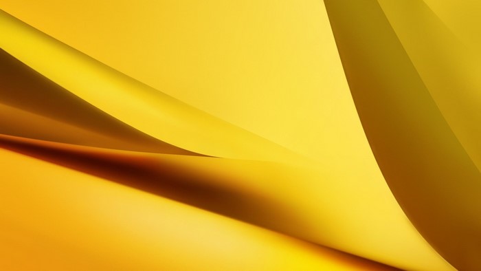 Abstract Yellow Waves