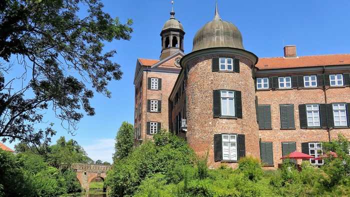 Brick Castle with Dome and Tower