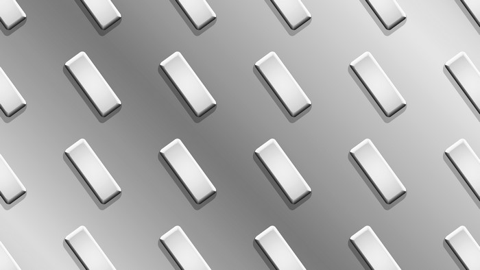 4K Metal Diamond Plate Pattern