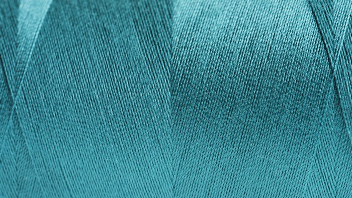 Teal thread texture 4K