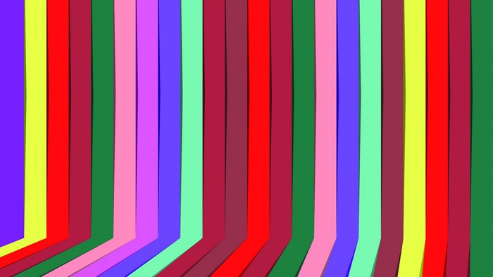 4K Rainbow Stripes