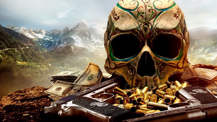 Tom Clancy's Ghost Recon Wildlands Skull and Guns