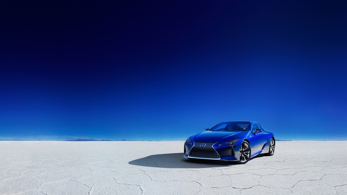 Lexus LC 500h Structural Blue Edition 4K