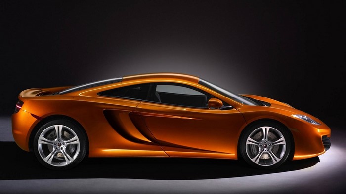 Orange McLaren MP4-12C