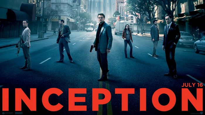 Inception movie poster with cast