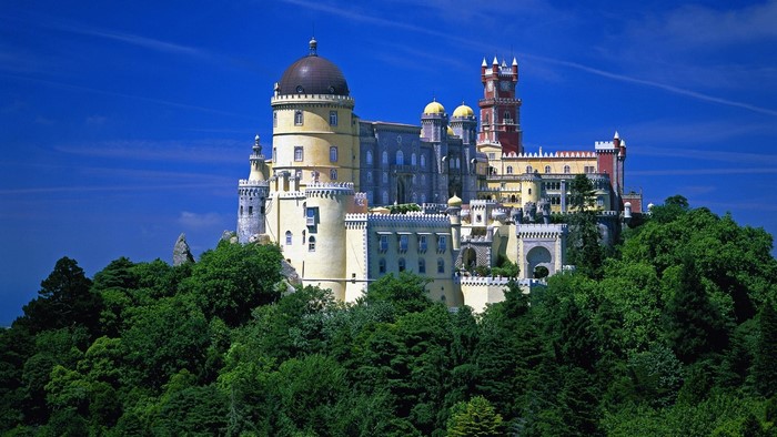 Pena Palace in Sintra, Portugal