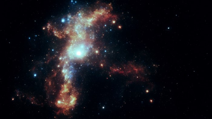Nebula with stars