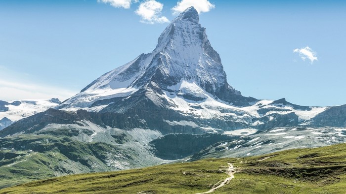 Matterhorn mountain in Swiss Alps