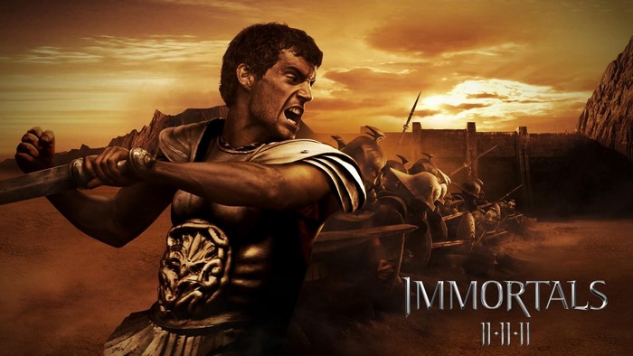 Immortals movie poster
