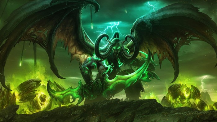 Illidan Stormrage from World of Warcraft Legion