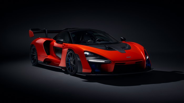 4K McLaren Senna supercar