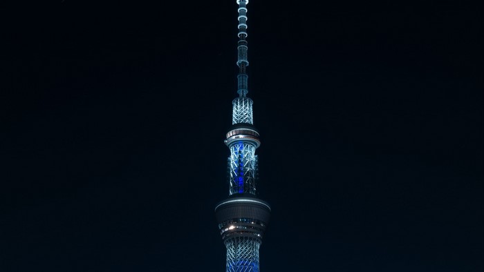 Tokyo Skytree at night