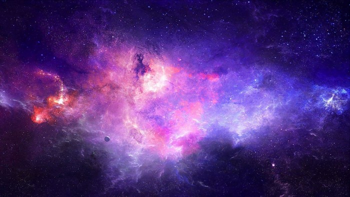 Vibrant Nebula in Deep Space