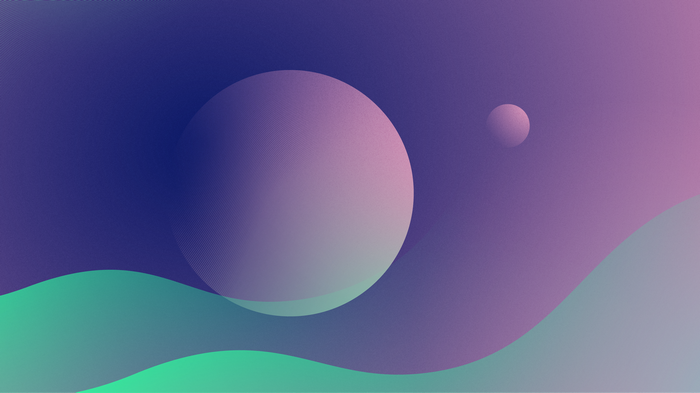 Abstract gradient spheres and waves