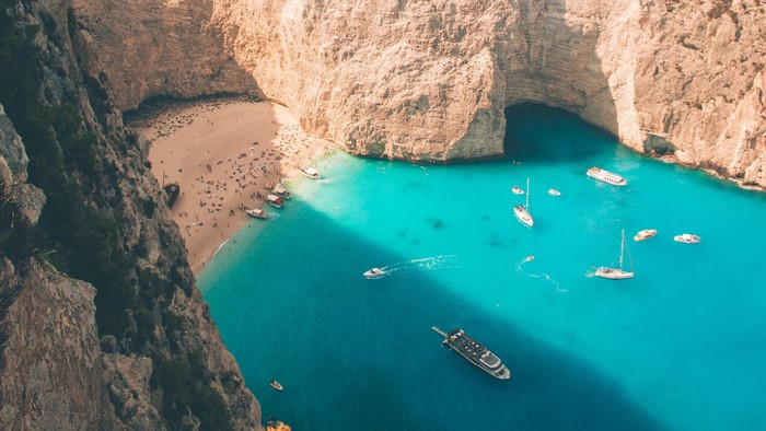 Navagio Beach Zakynthos Greece