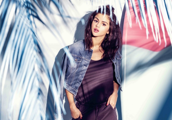 Selena Gomez in Denim Jacket