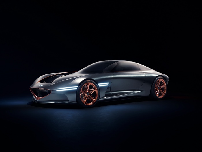 Genesis Essentia Concept car at 2018 New York Auto Show