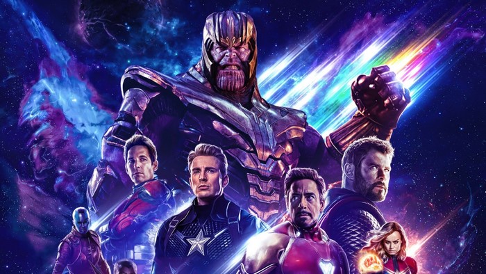 Avengers Endgame Poster with Thanos
