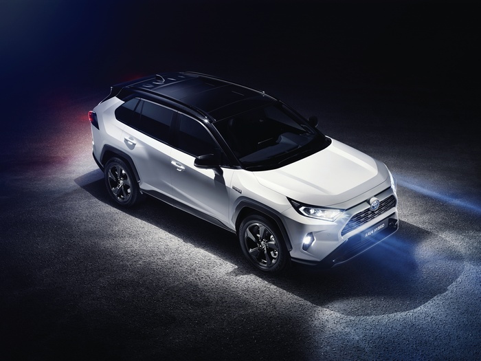 4K 2019 Toyota RAV4 Hybrid